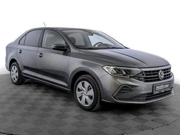2021 Volkswagen Polo VI, серый - вид 2
