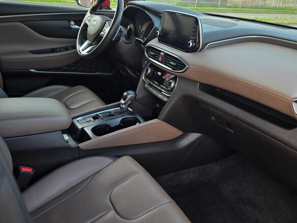 2019 Hyundai Santa Fe IV, оранжевый, 3406000 рублей - вид 9