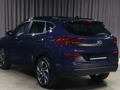 2018 Hyundai Tucson III Рестайлинг, синий, 1749000 рублей, вид 4