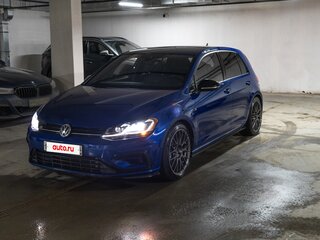 2019 Volkswagen Golf R VII Рестайлинг, синий, 3380000 рублей, вид 2