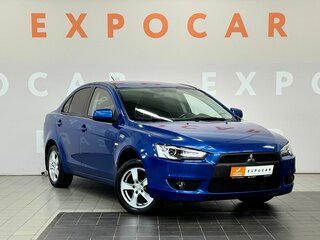 2008 Mitsubishi Lancer X, синий, 720000 рублей, вид 3