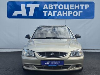 2007 Hyundai Accent ТагАЗ II, бежевый, 490000 рублей, вид 2