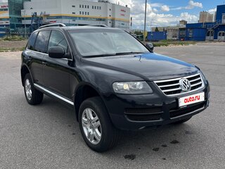 2006 Volkswagen Touareg I, чёрный, 999999 рублей, вид 2