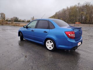 2017 Lada (ВАЗ) Granta Sport I, синий, 750000 рублей, вид 4