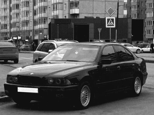 1998 BMW 5 серии 523i IV (E39), чёрный, 650000 рублей - вид 7
