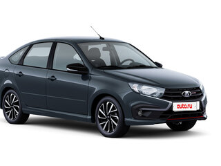 2026 Lada (ВАЗ) Granta Sport I Рестайлинг, серебристый, 1697000 рублей, вид 2