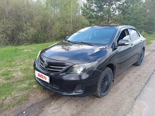 2010 Toyota Corolla X (E140, E150) Рестайлинг, чёрный, 815000 рублей, вид 1