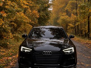 2018 Audi A4 V (B9), чёрный, 3100000 рублей, вид 3