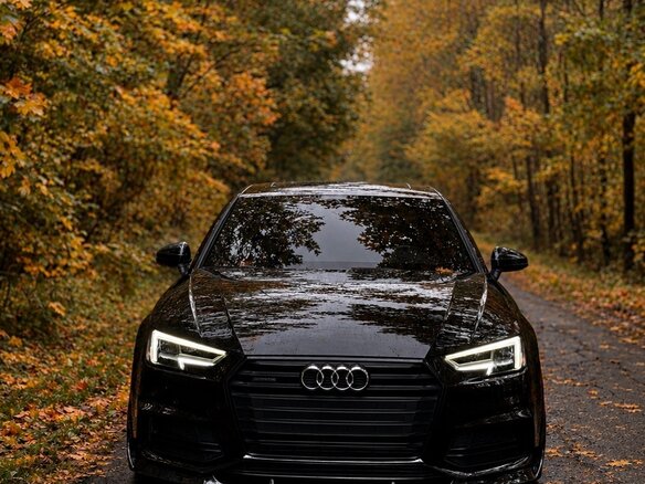 2017 Audi A4 V (B9), чёрный, 3100000 рублей - вид 2