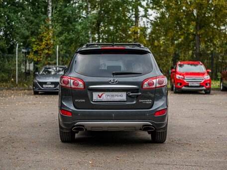 2012 Hyundai Santa Fe II Рестайлинг, серый, 1233000 рублей, вид 4