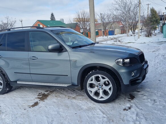 2007 BMW X5 3.0si II (E70), серый, 1500000 рублей - вид 2