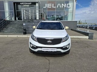 2014 Kia Sportage III Рестайлинг, белый, 1510000 рублей, вид 2
