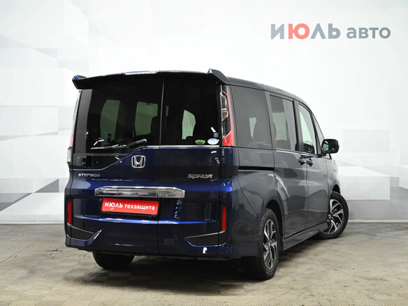 2018 Honda Stepwgn Spada V Рестайлинг, синий, 2400000 рублей - вид 6