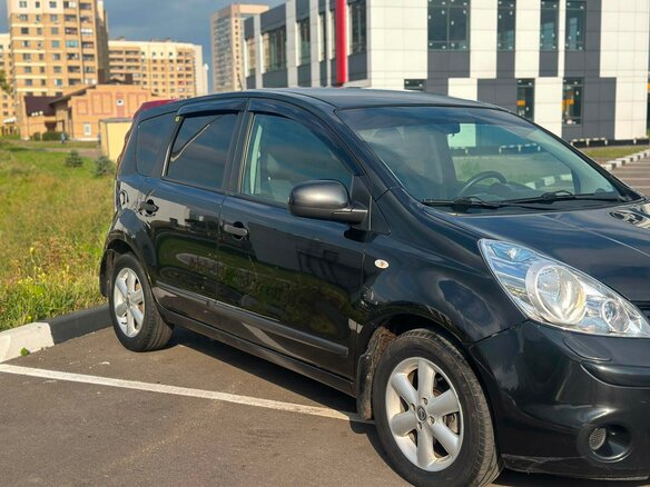 2011 Nissan Note I Рестайлинг, чёрный, 640000 рублей - вид 6
