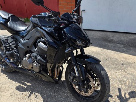 2014 Kawasaki Z 1000, чёрный, 910000 рублей, вид 1