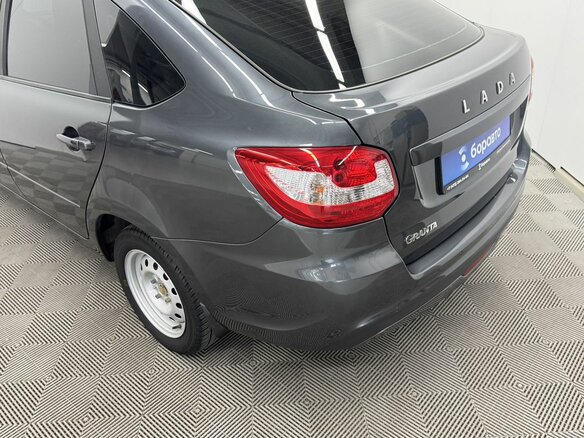 2024 Lada (ВАЗ) Granta I Рестайлинг, серый, 811000 рублей - вид 8