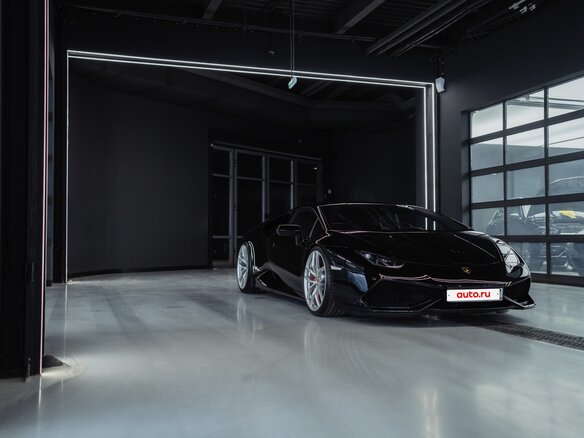 2014 Lamborghini Huracán I, чёрный, 16000000 рублей