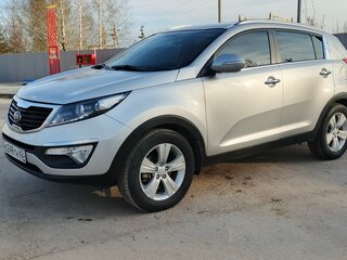 2013 Kia Sportage III, серебристый, 1380000 рублей, вид 4