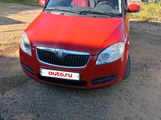 2009 Skoda Fabia II, красный, 485000 рублей, вид 1