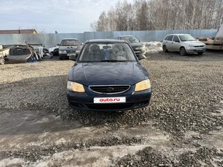 2008 Hyundai Accent ТагАЗ II, синий, 220000 рублей, вид 2