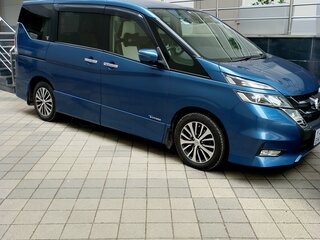 2017 Nissan Serena S-Hybrid V (C27), синий, 1950000 рублей, вид 2