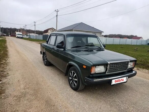 2010 Lada (ВАЗ) 2107, зелёный, 290000 рублей - вид 1