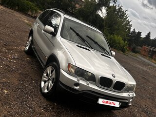 2002 BMW X5 3.0i I (E53), серый, 980000 рублей, вид 1