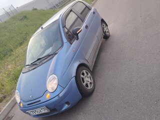 2006 Daewoo Matiz I Рестайлинг, синий, 115000 рублей, вид 5