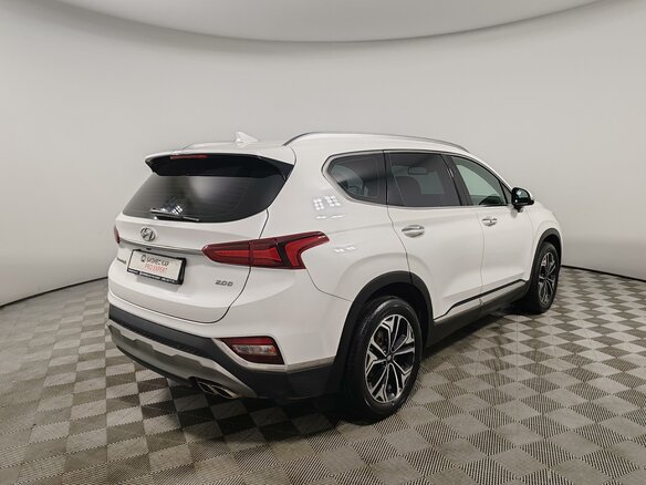 2019 Hyundai Santa Fe IV, белый, 2699000 рублей - вид 4