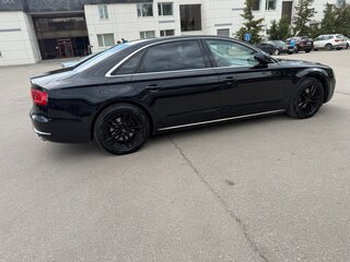 2013 Audi A8 Long III (D4), чёрный, 1620000 рублей, вид 4