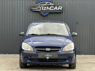 2008 Hyundai Getz I Рестайлинг, синий, 419000 рублей, вид 2