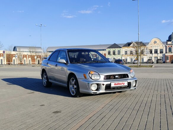 2002 Subaru Impreza II, серебристый, 650000 рублей - вид 9