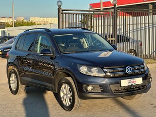 2011 Volkswagen Tiguan I Рестайлинг, синий, 1197000 рублей, вид 3