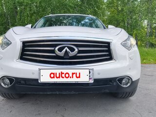 2013 Infiniti FX37 II (S51) Рестайлинг, белый, 2200000 рублей, вид 1