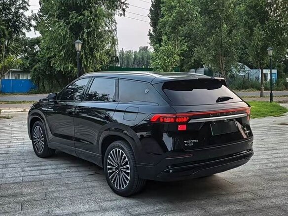 2025 Chery Tiggo 9 19.43 kWh I (China Market) Рестайлинг, чёрный - вид 2