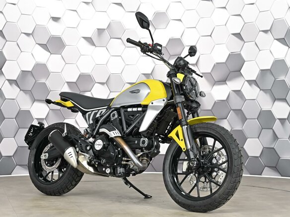 2024 Ducati Scrambler 800, жёлтый, 999000 рублей - вид 9