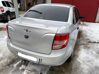 2012 Lada (ВАЗ) Granta I, серебристый, 520000 рублей, вид 2