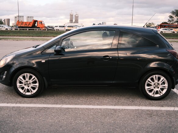2012 Opel Corsa D Рестайлинг II, чёрный - вид 6