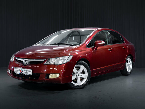 2006 Honda Civic VIII, красный - вид 2