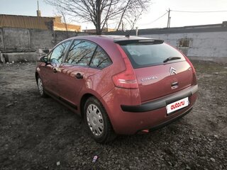 2009 Citroen C4 I Рестайлинг, красный, 358000 рублей, вид 4