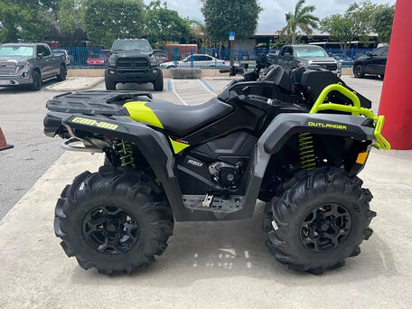 2021 BRP Can-Am Outlander X MR 650, чёрный, 1015100 рублей, вид 4
