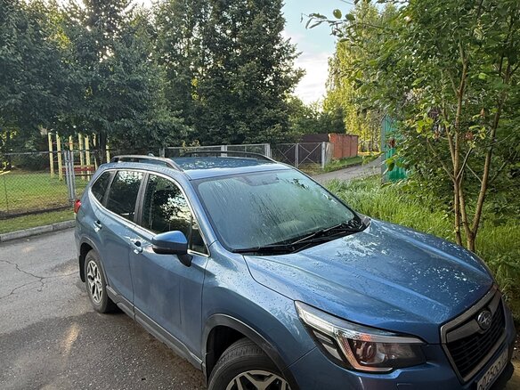 2019 Subaru Forester IV Рестайлинг 2, синий, 2100000 рублей