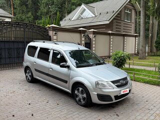 2014 Lada (ВАЗ) Largus I, серый, 430000 рублей, вид 4