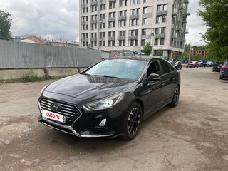 2018 Hyundai Sonata VII (LF) Рестайлинг, чёрный, 1200000 рублей, вид 4