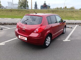 2011 Nissan Tiida I Рестайлинг, красный, 805000 рублей, вид 5