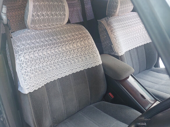 1997 Toyota Crown X (S150), синий, 800000 рублей - вид 3