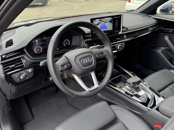 2021 Audi A4 40 TFSI V (B9) Рестайлинг, синий, 4200000 рублей - вид 9