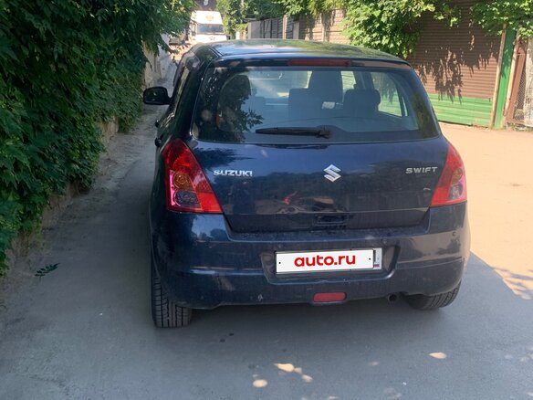 2008 Suzuki Swift III, синий, 485000 рублей - вид 4