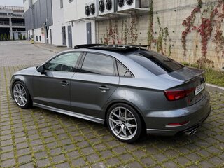 2017 Audi A3 III (8V) Рестайлинг, серый, 1999000 рублей, вид 4