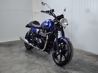 2010 Triumph Bonneville T100, синий, 579000 рублей, вид 2